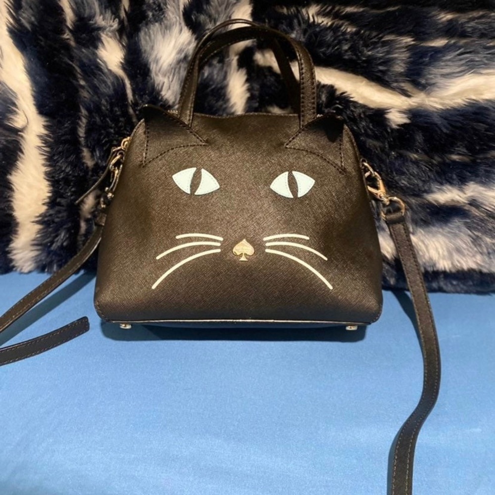 **•Kate spade ♠️ cat crossbody RARE•**